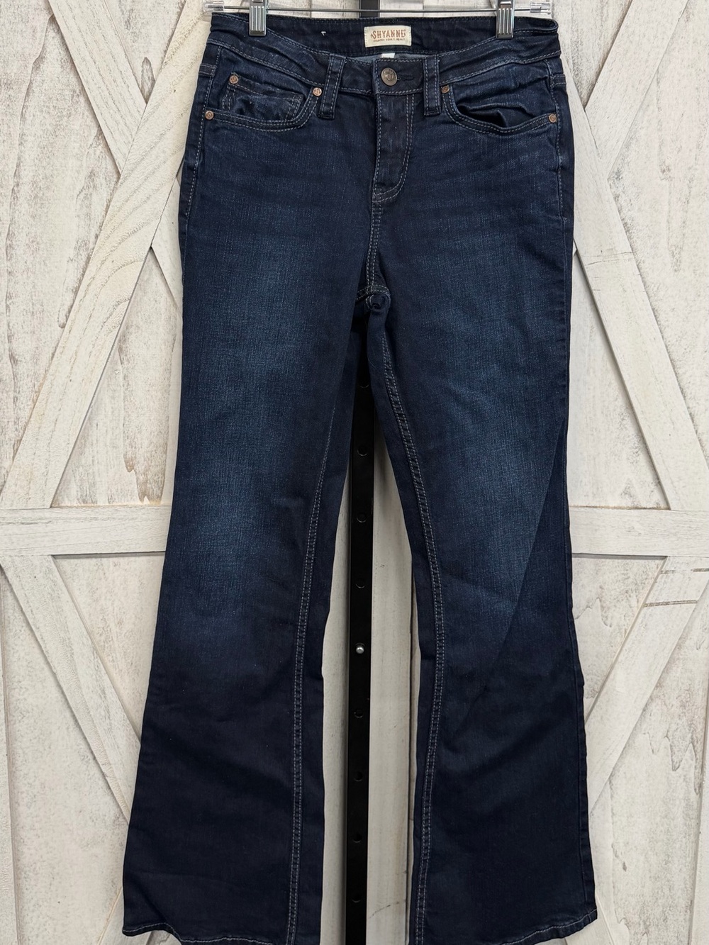 Shyanne Dark Indigo Boot Cut Jeans for Women